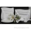 white porcelain for daily use and hotel